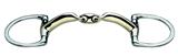 novocontact Eggbutt bit with D-shaped rings 16 mm double joi