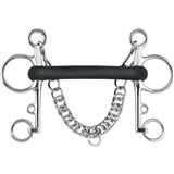 Rubber Pelham 18 mm long shank - rubber