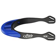 FairRider Sporen 25mm Blauw Dun Halfrond