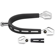 Klimke Sporen Ultra Fit Extra Grip Zwart