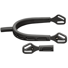 Klimke Sporen Ultra Fit Extra Grip Zwart