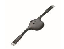 Amerigo Stud Girth Leather/Elastic Black