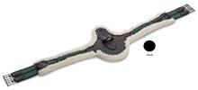Amerigo Protector Jump Girth with Sheepskin Black
