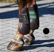 Amerigo Tendon Boots Pialotta Velcro Fast Black