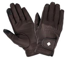 Protouch Classic Leather Riding Gloves Brown