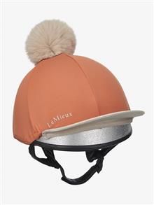 Pom Hat Silk Apricot