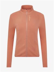 Faye Zip Through Fleece Apricot