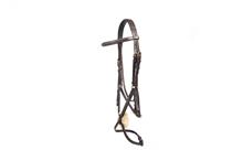 Grackle Bridle New Pro Australian Nut/Silver