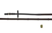 Web Reins Choco/Brass