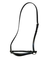 Drop Noseband Black/Silver