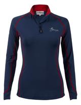 Base Layer Navy/Red