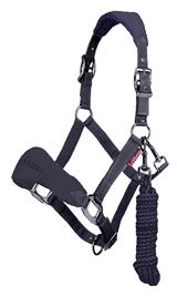 Vogue Headcollar & Leadrope Ink Blue