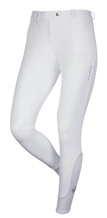 Dynamique Knee Grip Breeches White