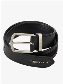 Suede Insert Belt Black