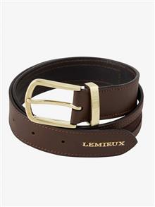 Suede Insert Belt Brown