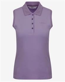 Sleeveless Polo Shirt Iris