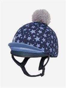 Mini Hat Silk Indigo