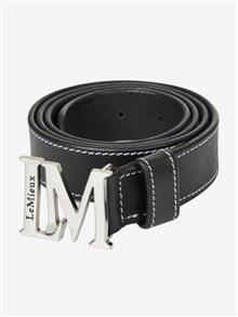 Monogram Belt Black