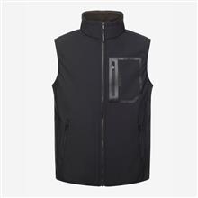 Mens Elite Fleece Gilet Black