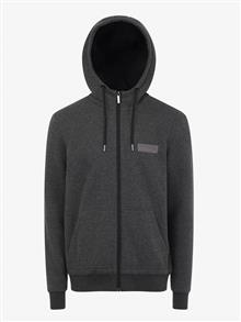Mens Zip Through Hoodie Graphite