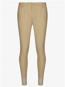 Mens Pleated Breech (Knee) Beige