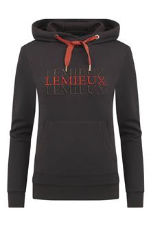 Cross Over Hoodie Liquorice