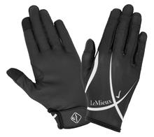 Soleil Mesh Riding Gloves Black