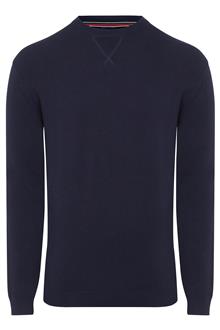 Mens Crew Neck Jumper Navy