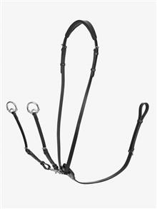 Kudos Running Martingale Black/Silver