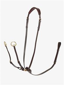 Kudos Running Martingale Havana/Brass