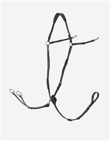 Breastplate (D-Ring Attachment) Black/Silver
