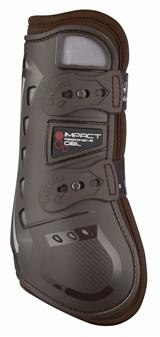 Impact Responsive Tendon Boots Brown