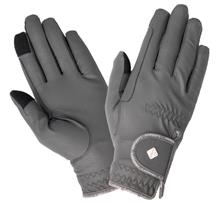 ProTouch Classic Riding Gloves Grey