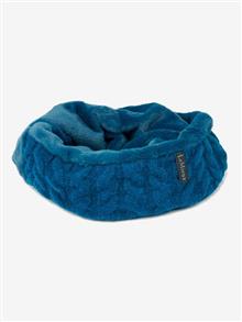 Cable Knit Snood Marine