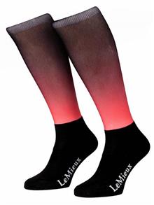 Spectrum Socks Aubergine/Papaya