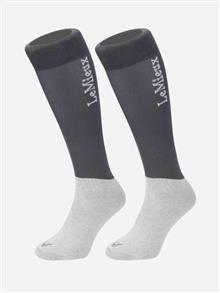 Competition Socks (Twin Pack) Grey