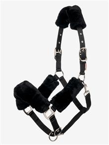Comfort Fleece Headcollar Black/Black