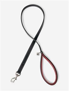 Windsor Dog Lead Black/Burgundy
