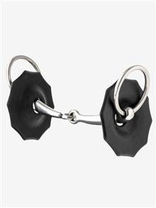 Contoured Rubber Bit Guards Black