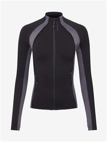Carly Zip Through Black