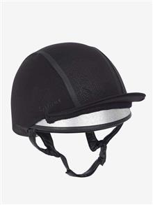 Carmine Hat Silk Black