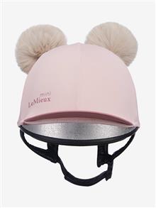 Mini Double Pom Hat Silk Blossom