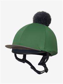 Classique Pom Hat Silk Hunter Green