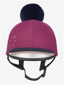 26AW Classique Pom Hat Silk Blackberry